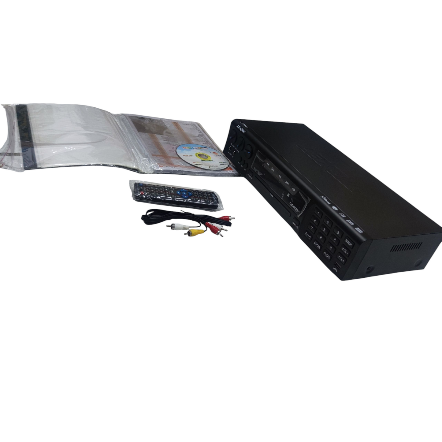 Lexing DVD Karaoke Player 220V with Remote and DVD LX-7035  or LX-8022