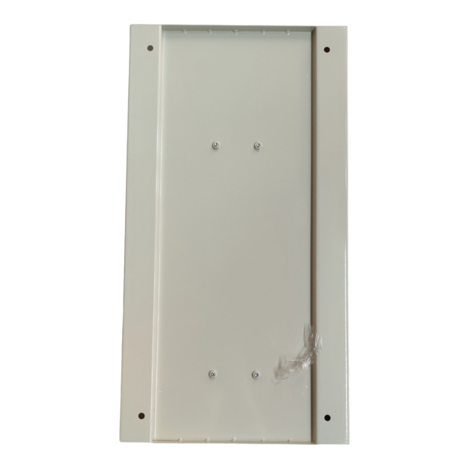 Metallic panel with screws on a white background Local 14 Branches Panel Board 2 Pole Main 2 Pole Branches For Miniature Circuit Breaker Surface Type Metal Base Electx Electrical Supply