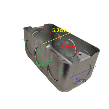 Local 2x4 Metal Utility Box Deep Type Gauge 18
