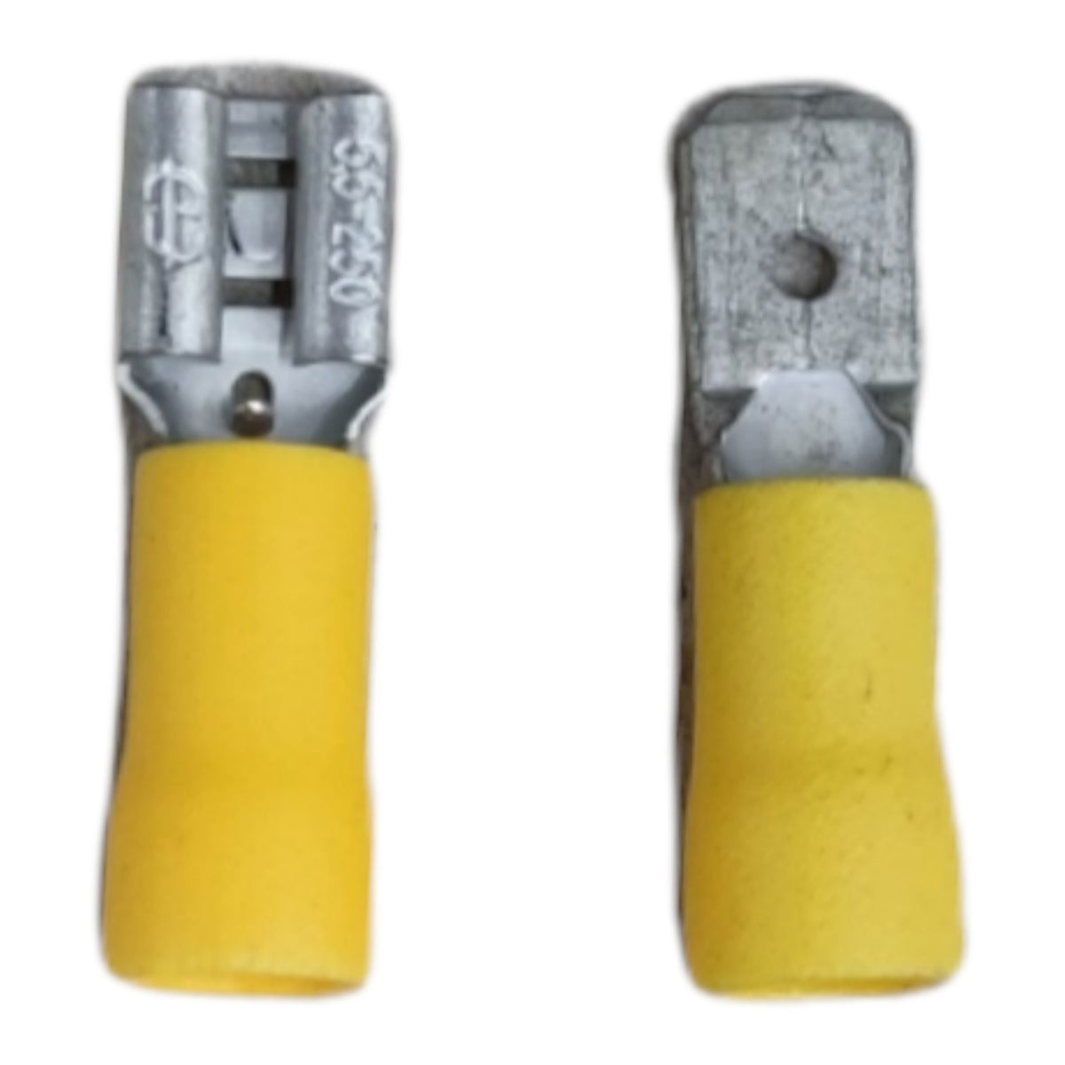 Terminal Lugs Spade Connector with Insulation Head, 7mm, Male and Female, 5.5mm Wire