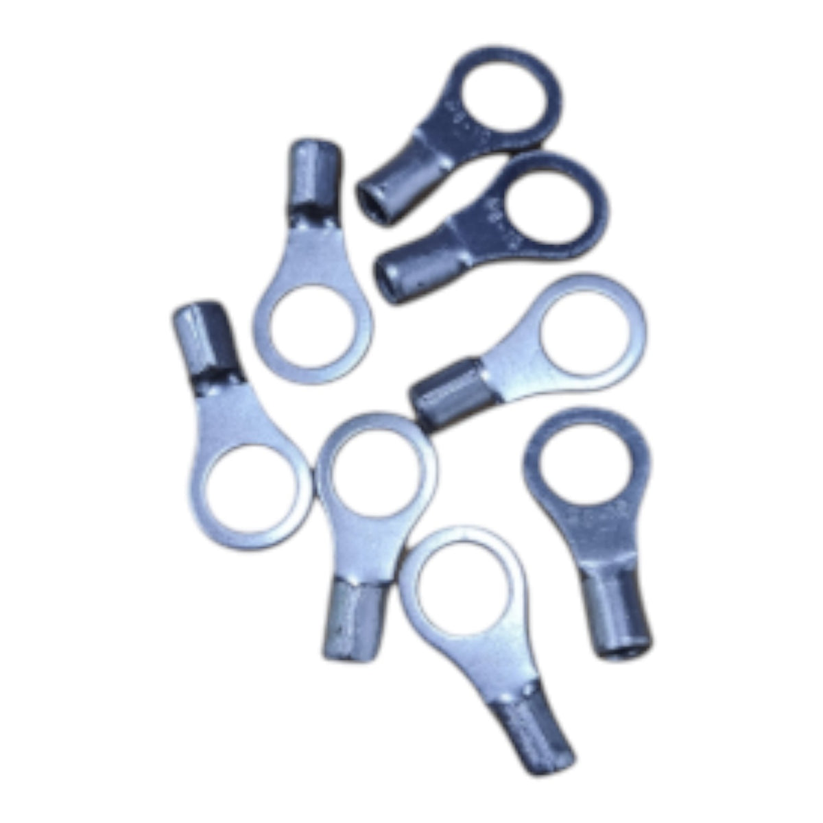 Local Non-Insulated Round Terminal Lugs 8mm for Electrical Wiring
