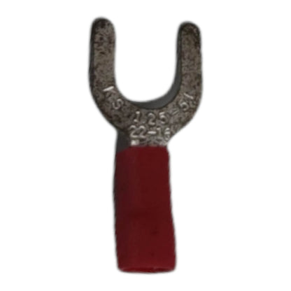 Y Type Terminal Lugs Red Insulation 2.0mm Pack