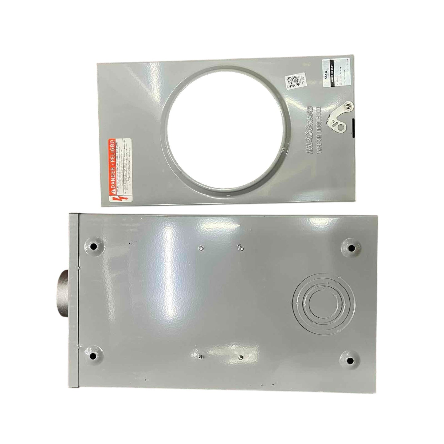 Cirtech KWH Meter Base 8 Jaws 2 Inches Rectangular Meter Base Max 200A