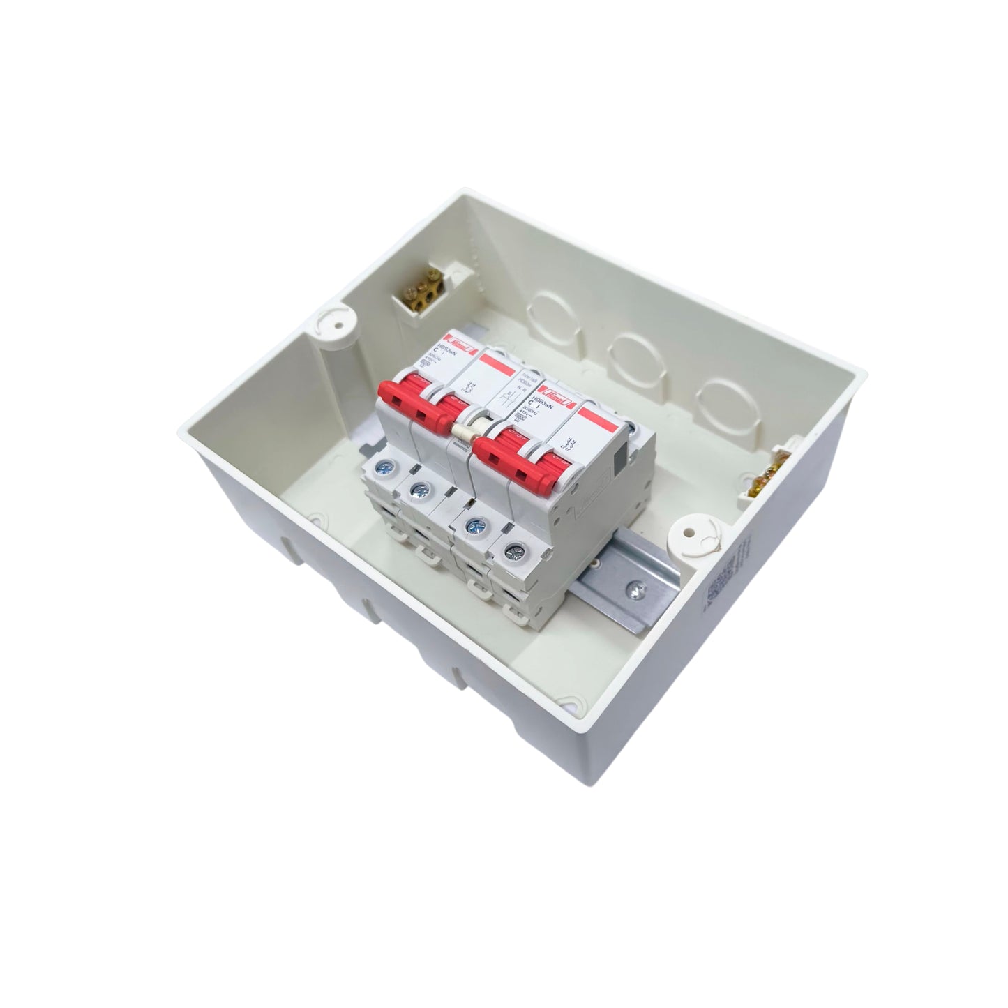 Himel MTS 20A 2 Pole 6KAIC 220V with PVC Enclosure ZY ZY5-8WAYSFT/2XHDB3WN2C20+HDB3W63HS