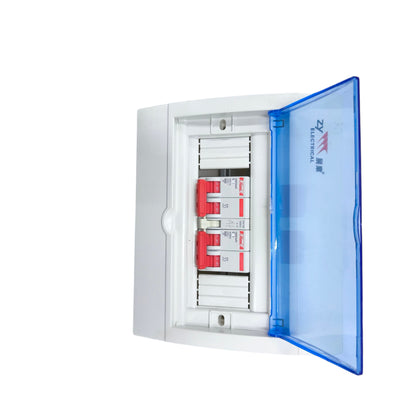 Himel MTS 20A 2 Pole 6KAIC 220V with PVC Enclosure ZY ZY5-8WAYSFT/2XHDB3WN2C20+HDB3W63HS