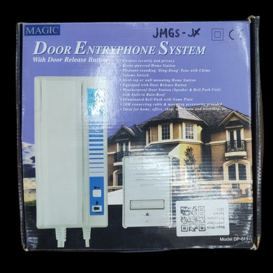 Magic Door Intercom System 220V with door release button and wall mounting for home security