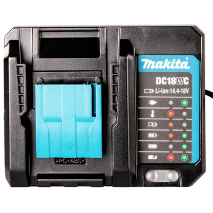 Makita Compact Battery Charger LXT Series 2.1A 14.4V - 18VDC Input 220V 630D27-6 DC18WC