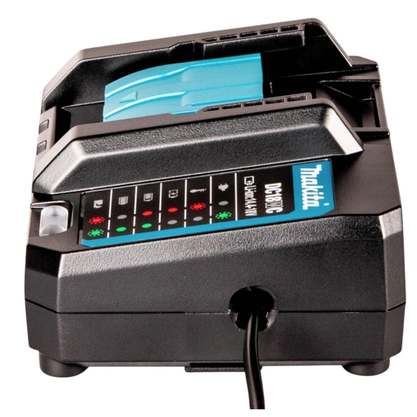 Makita Compact Battery Charger LXT Series 2.1A 14.4V - 18VDC Input 220V 630D27-6 DC18WC
