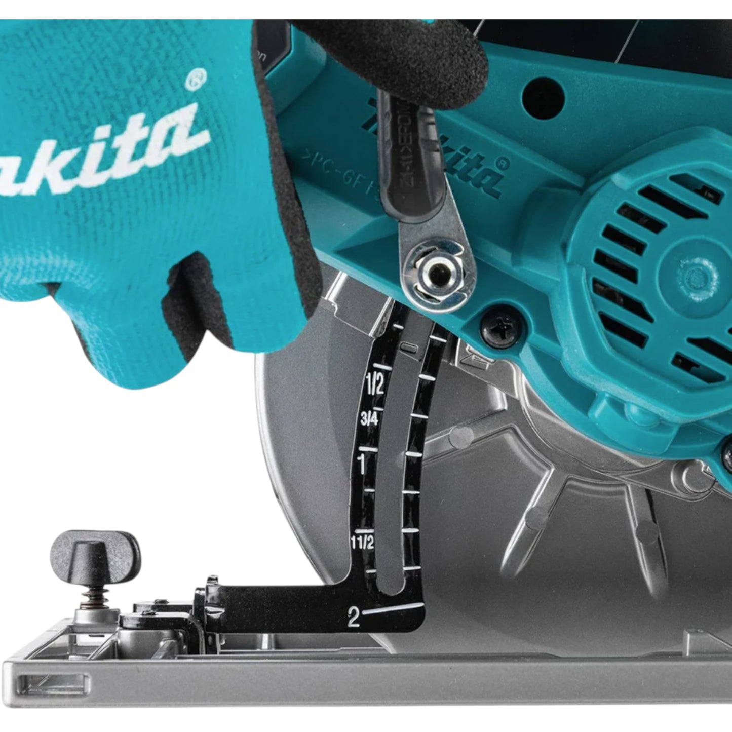 Makita Cordless Brushless Circular Saw 165mm (6-1/2") 40Vmax XGT™ Li-ion Series HS012GZ (Tool Only) Battery Sold Separately
