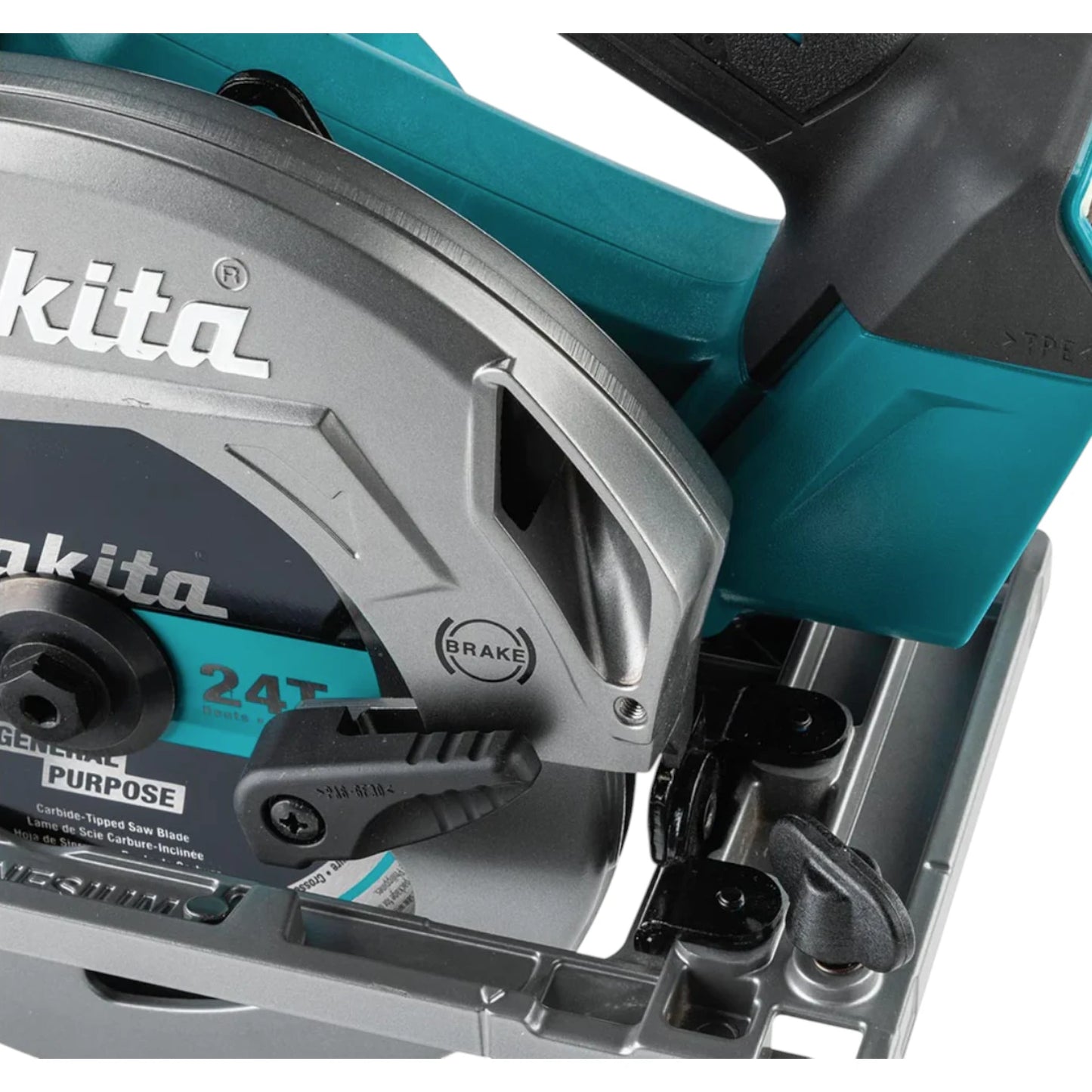 Makita Cordless Brushless Circular Saw 165mm (6-1/2") 40Vmax XGT™ Li-ion Series HS012GZ (Tool Only) Battery Sold Separately