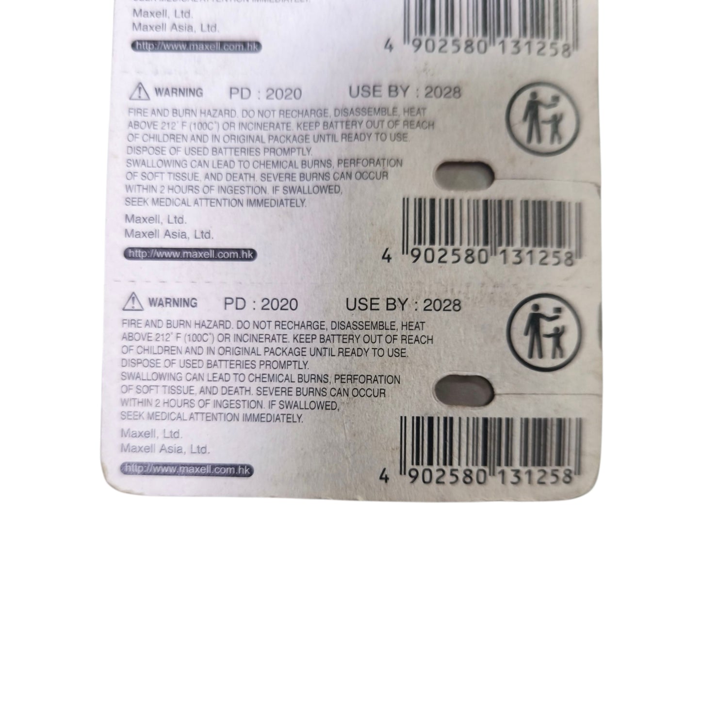 Maxell Lithium Cell Battery CR2032