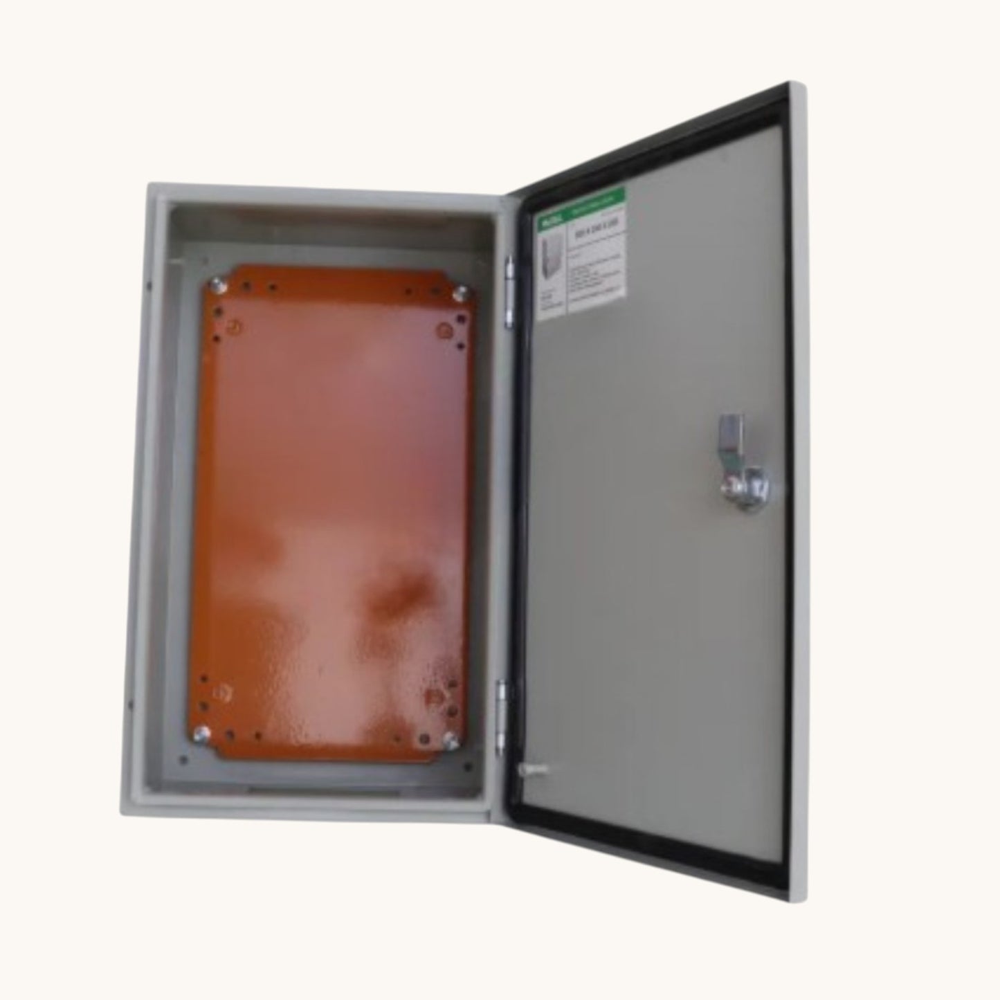 McGill Metal Distribution Box, Enclosure Control Box Epoxy Polyester Coating IP66 500mm x 300mm x 200mm
