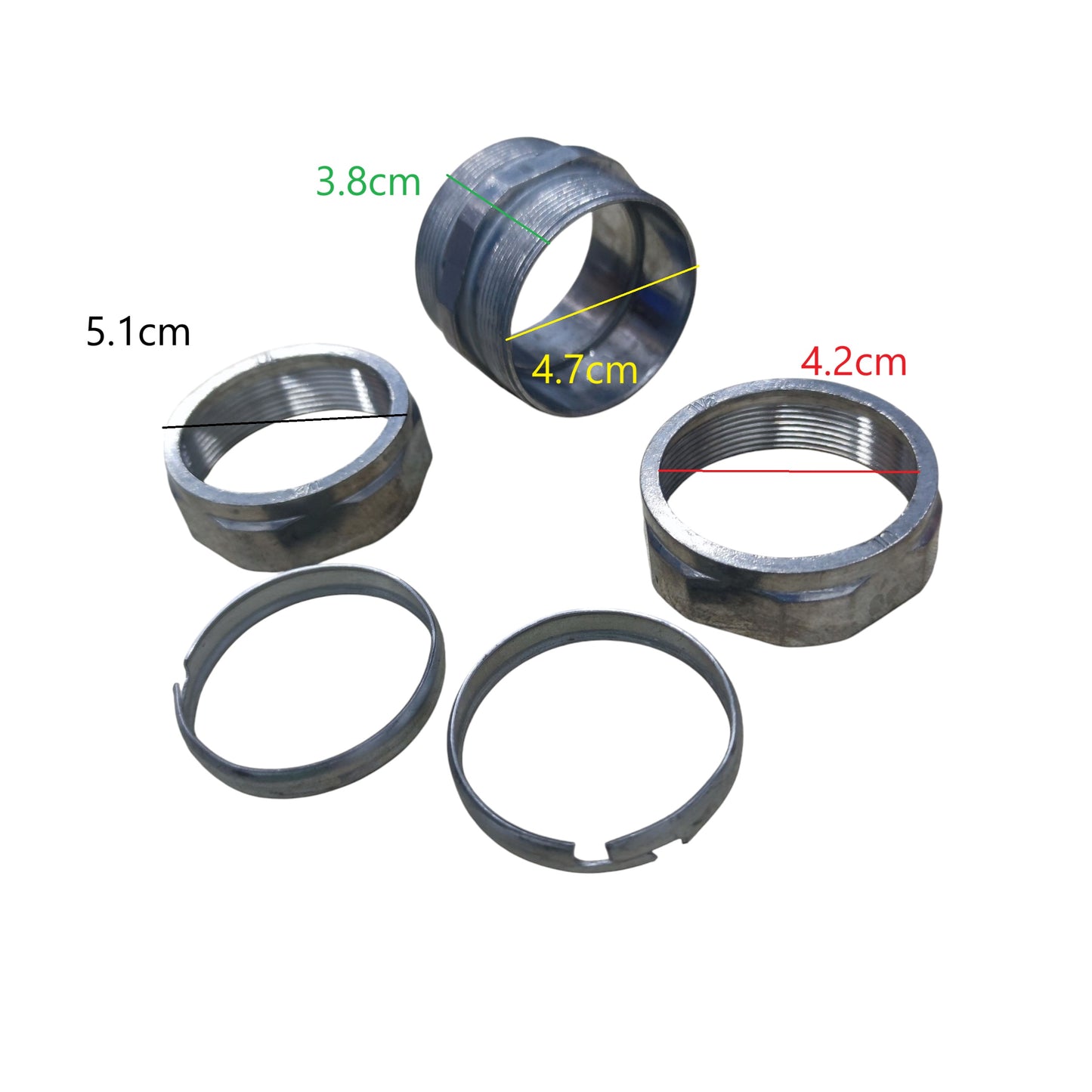 Local 1 1/2 EMT Coupling Compression Type 40mm