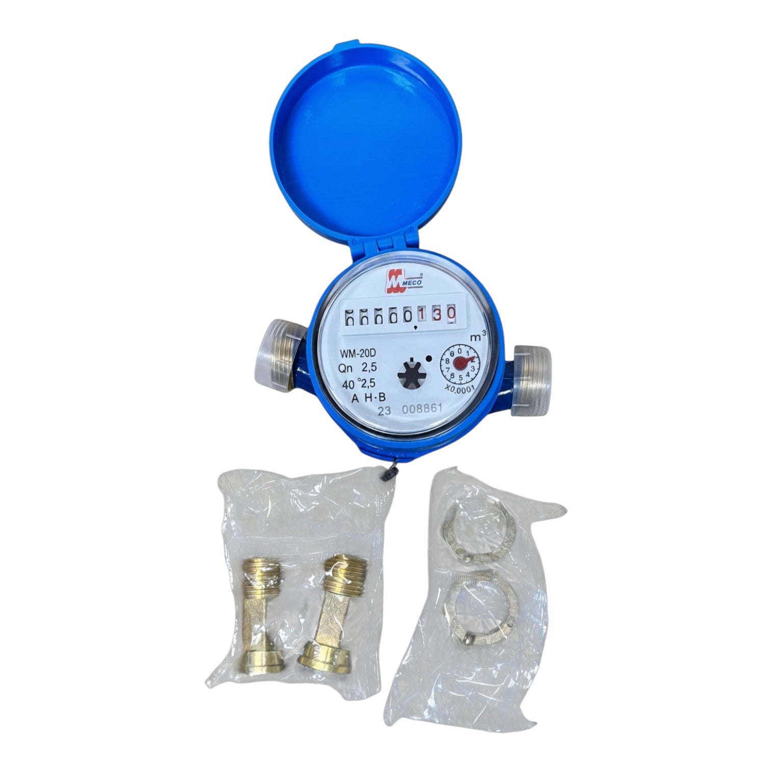 Meco Water Meter 3/4 Inches or 19.05mm WM-20D Electx Electrical Supply