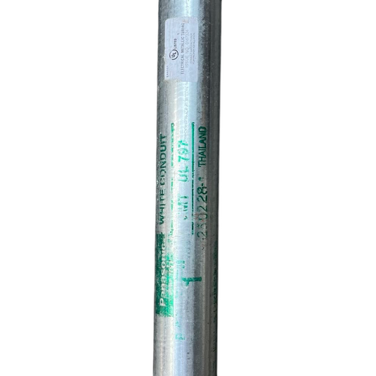 Panasonic 1" EMT Pipe 25.4mm x 10 Feet UL Standard E-44051