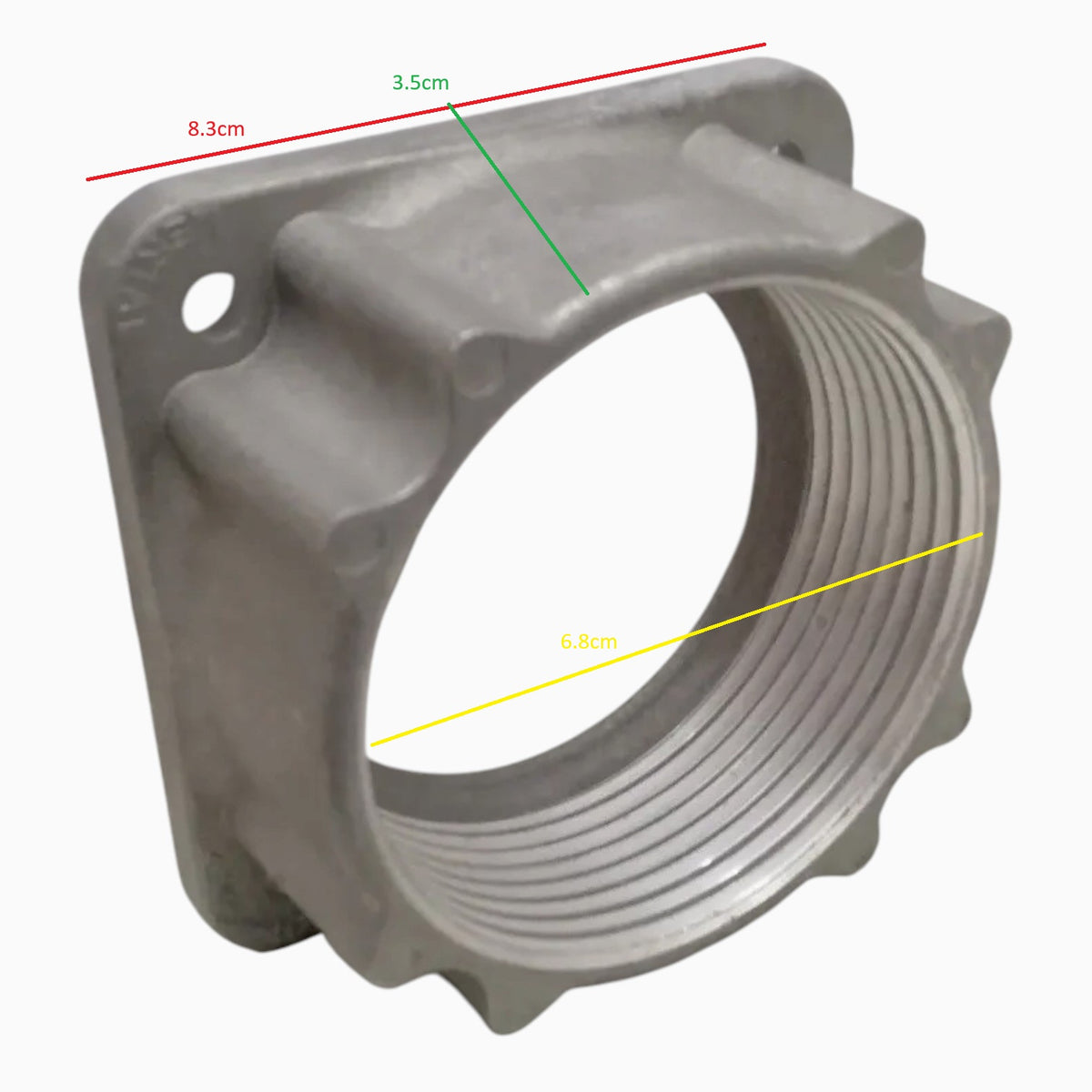 Meter Base Hub 2 1/2, KWH Meter Base Hub