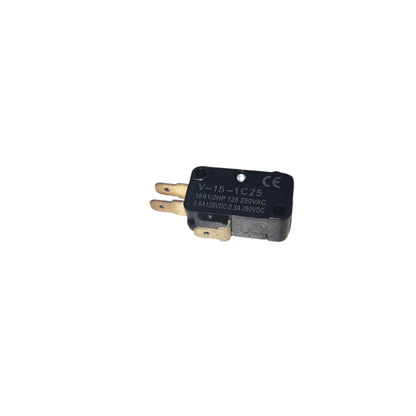 Electrical relay component on a white background
