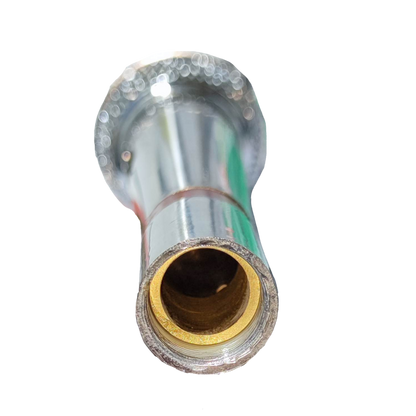 Sherman special cord FM AM microphone accessory connector with shiny metallic finish