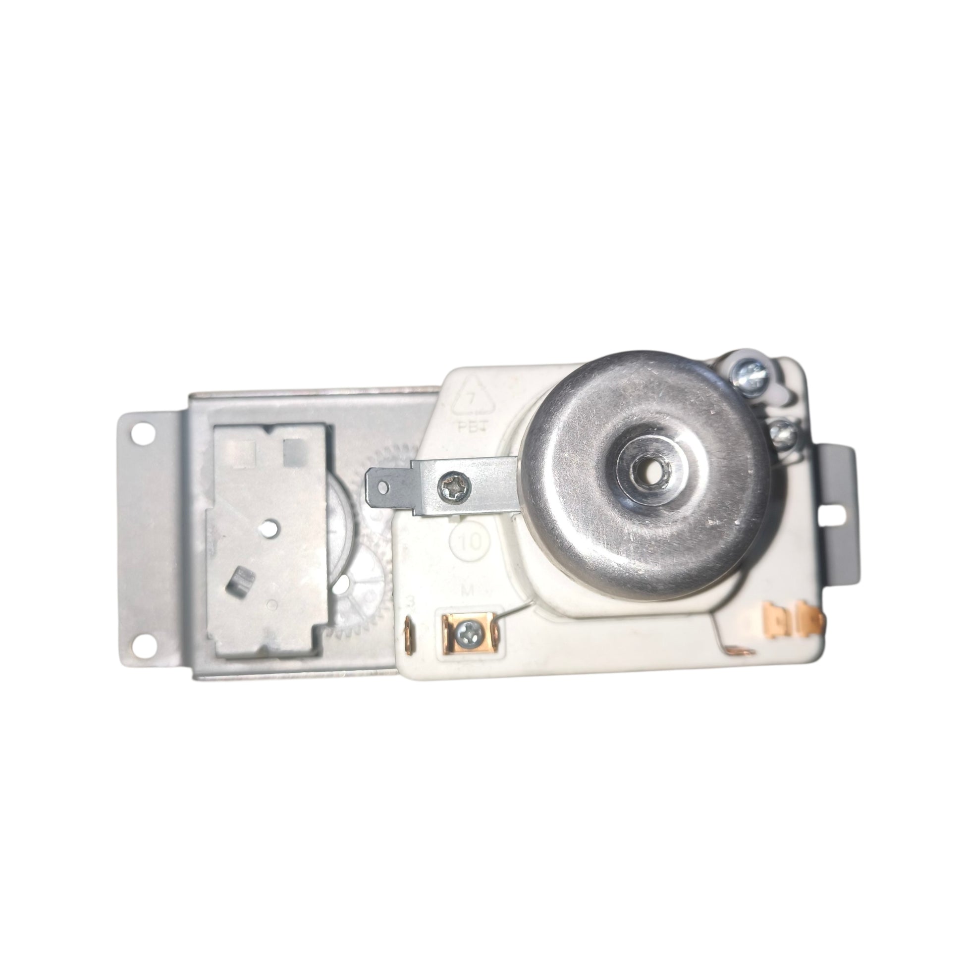 Mechanical component on a white background