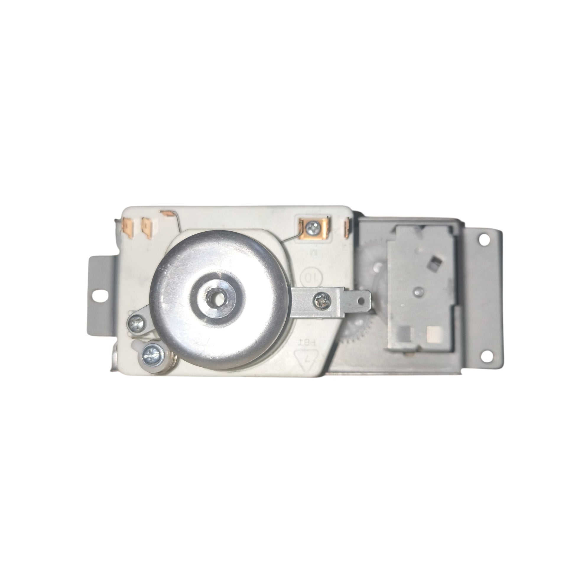 Mechanical component on a white background