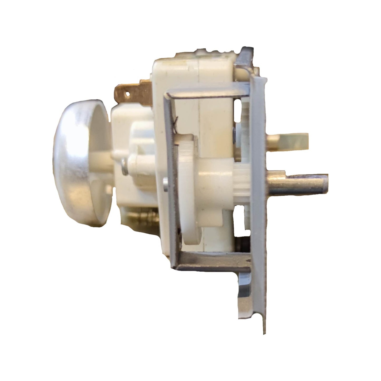 Mechanical component on a white background
