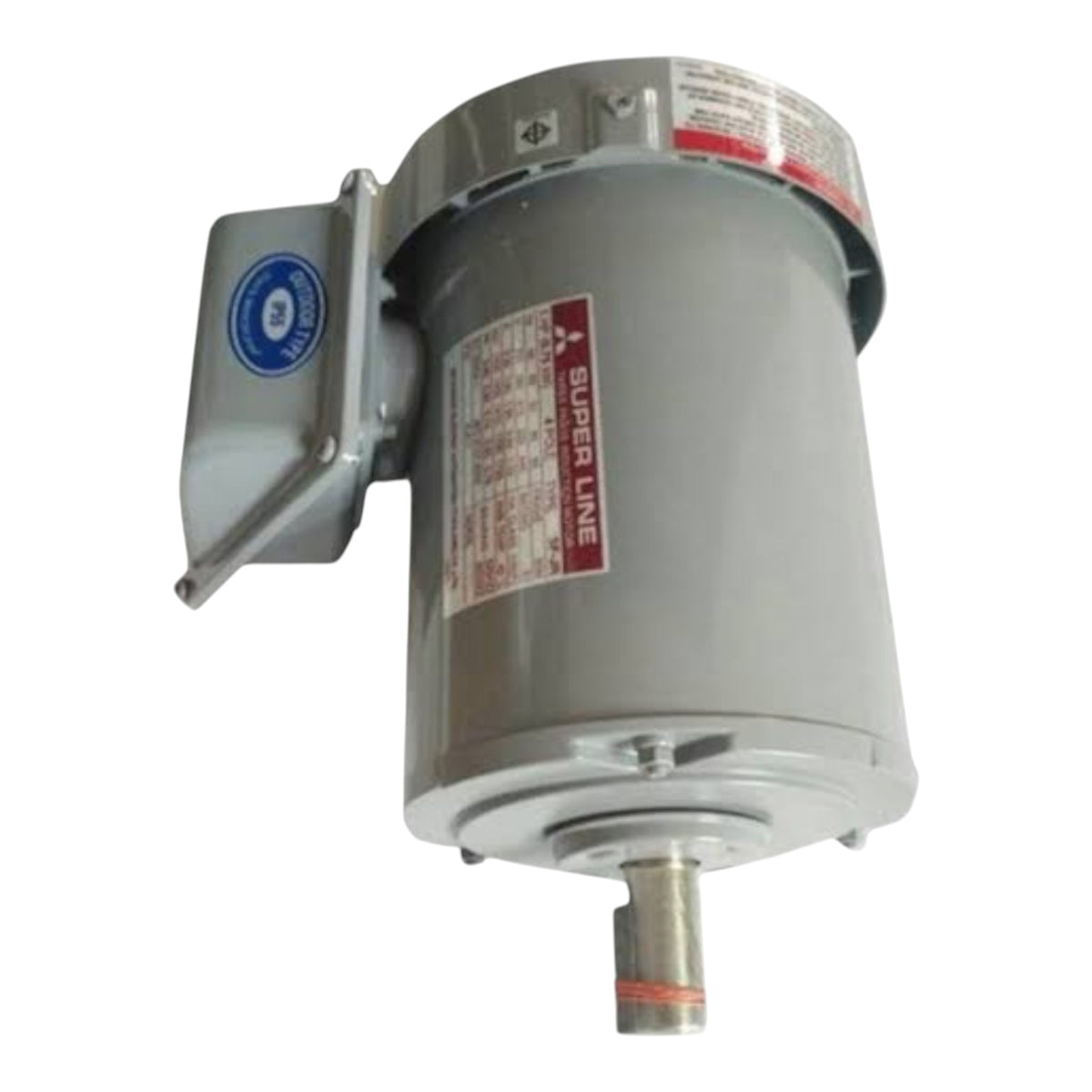 Mitsubishi Electric Motor 25HP 1750RPM 180M 48mm Dia 3Ø 220~440V 6 Leads (LT) Series Cast Iron Frame SF J(25HP) LT 4P