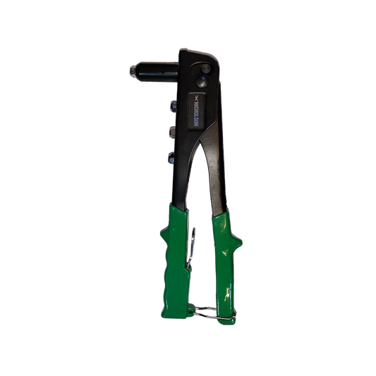 Nicholson hand riveter tool with durable grips for easy one-handed use in various projects