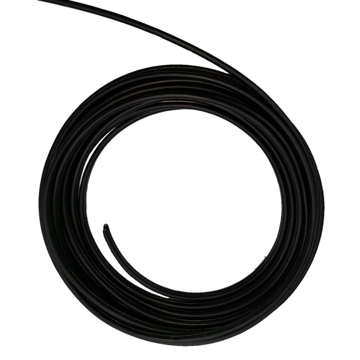 Omega AWG 8 flat cord wire Omega coiled for easy storage and use in various electrical projects