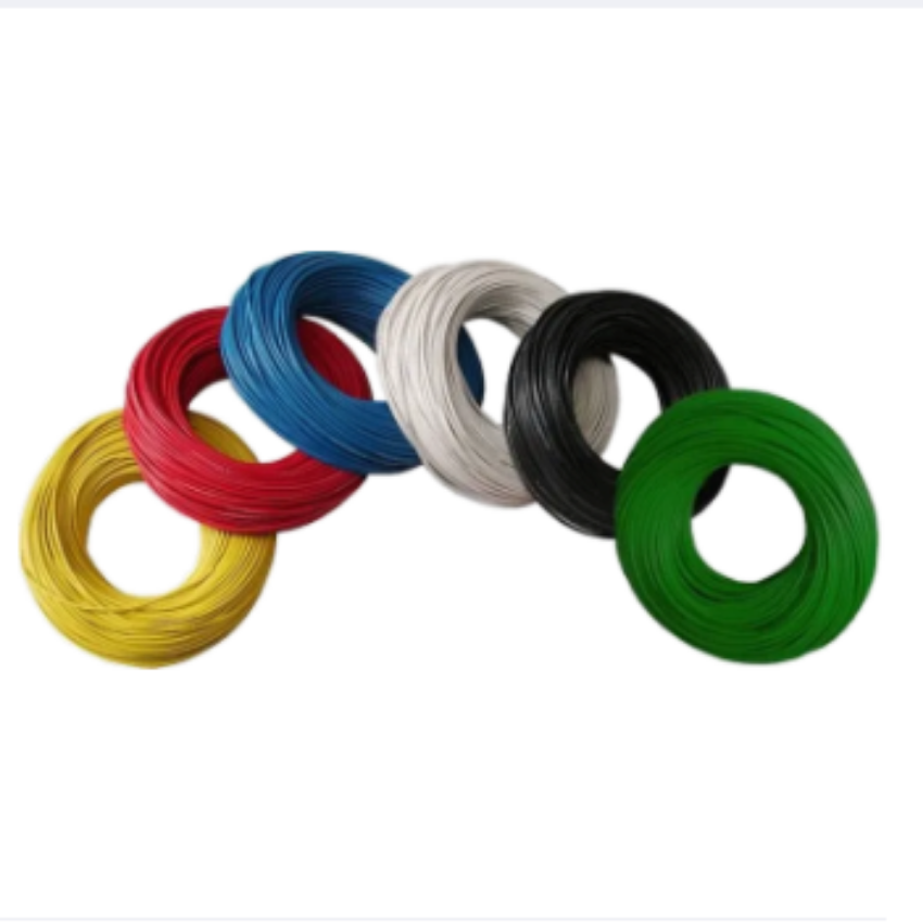 Colorful 10 AWG electrical wire roll THHN Stranded in multiple colors for versatile wiring solutions