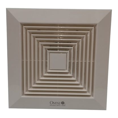 Omni 10 inches   Duct Fan Ceiling Mounted Exhaust Fan 220V 60Hz 20cm x 20cm XFC-250