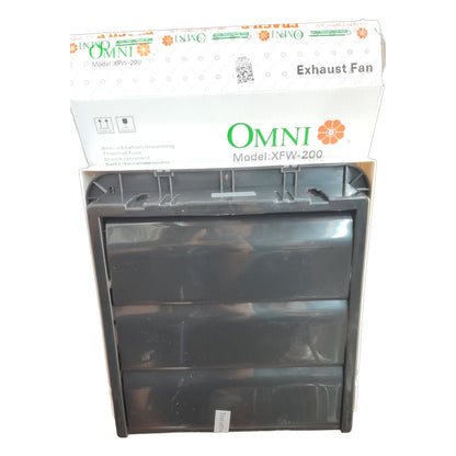 Omni  8 Inches   Exhaust Fan Wall Type 60Hz 220V 20cm  x 20cm XFW-200