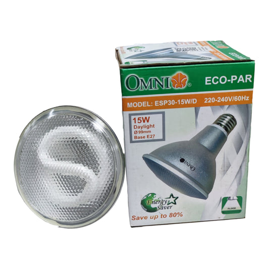 Omni Par 30 15W 6500K Daylight CFL E27 220V ESP30-15W/D