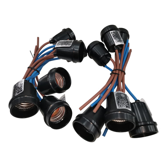 Omni Rubber Socket Weatherproof E27 10A 220V E27-602