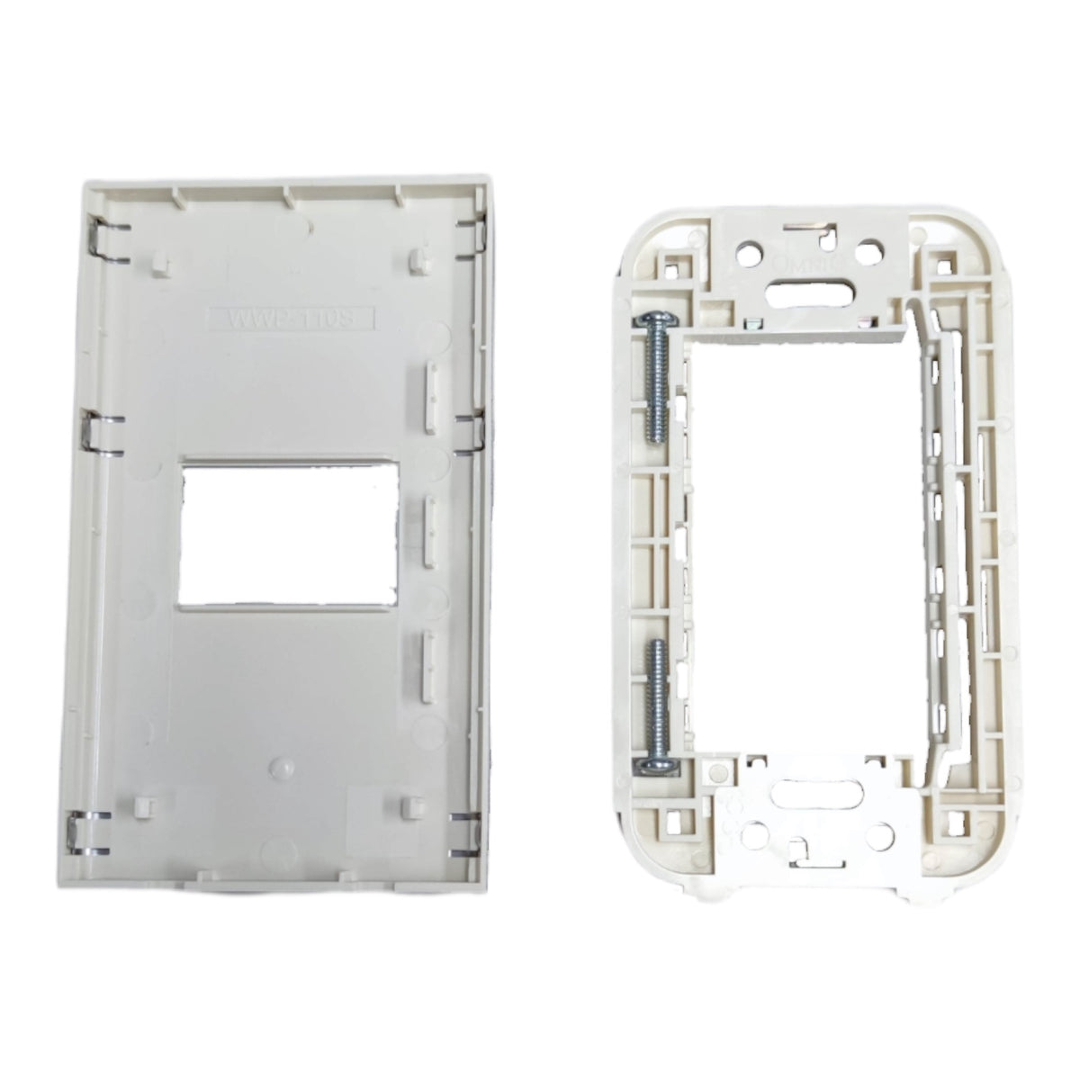 Omni 1 Gang Chrome Plate Cover Device WWP-110S for Omni Wide Series Switches