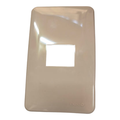 Omni 1 Gang Plate Cover Classic WEP-101