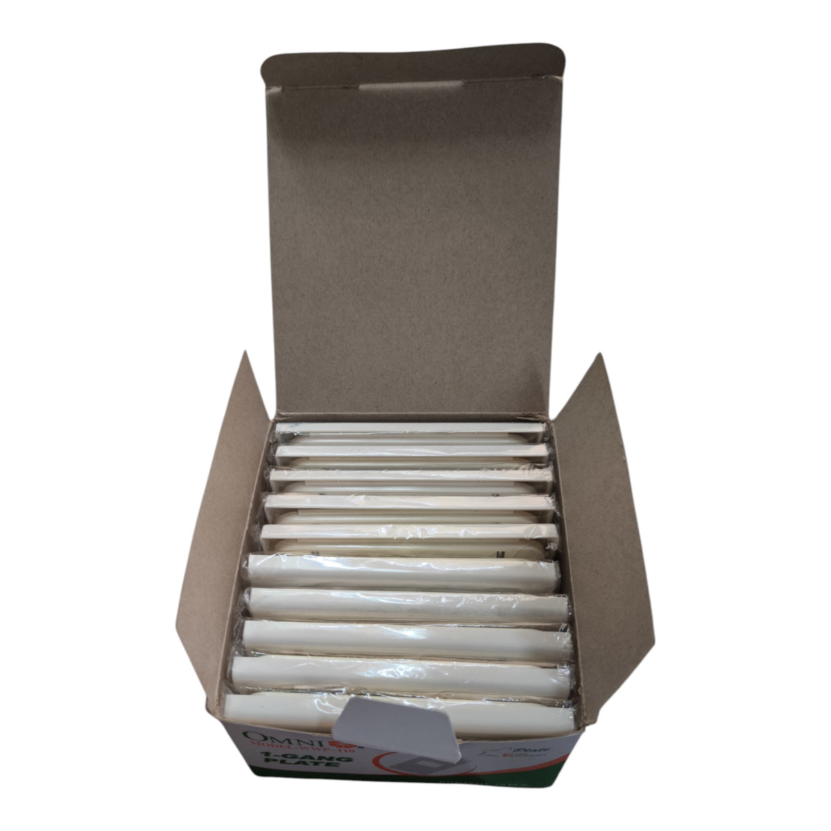 Omni 1 Gang Plate Cover Device Wide Series 10Pcs WWP-110