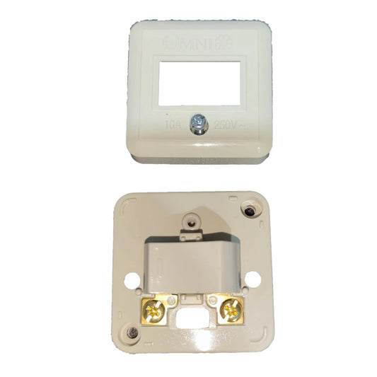 Omni 1 Gang Surface Type Switch 10A 220V WSS-003 Electx electrical Supply