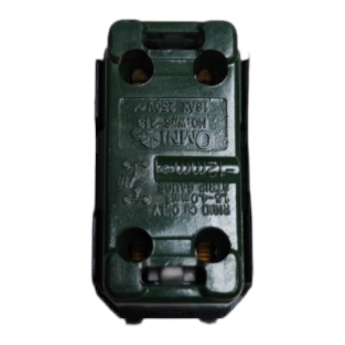 Omni 1 Way Switch 16A 250V Wide Series WWS-213