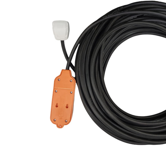 Omni 2 Gang Heavy Duty 3 Core  Extension Cord  15A 250V Royal Cord Full Grounded Phelps Dodge  Plug WHG-008 Outlet WRO-102, 16/3 Extension Leads,