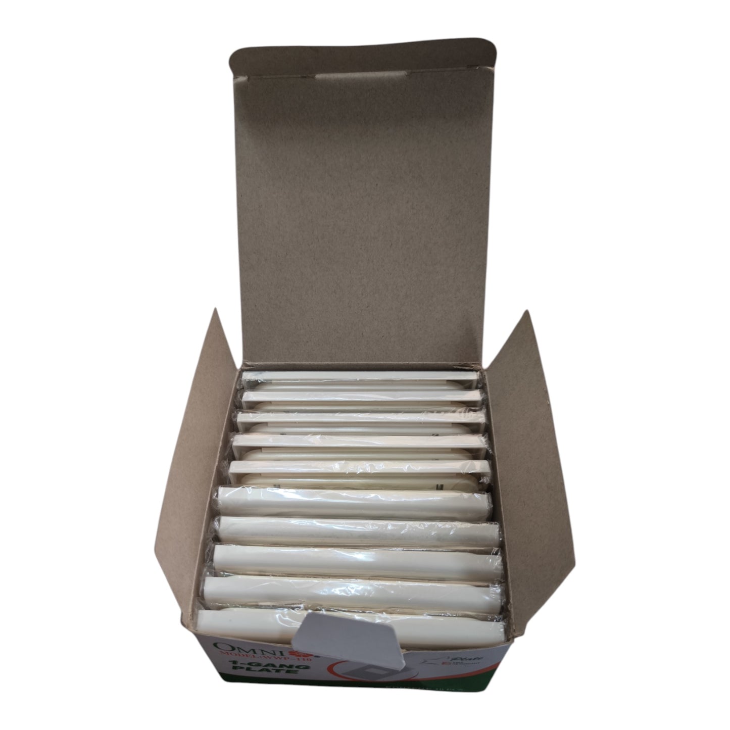 Omni 2 Gang Plate Cover Device WWP-112 10PCS