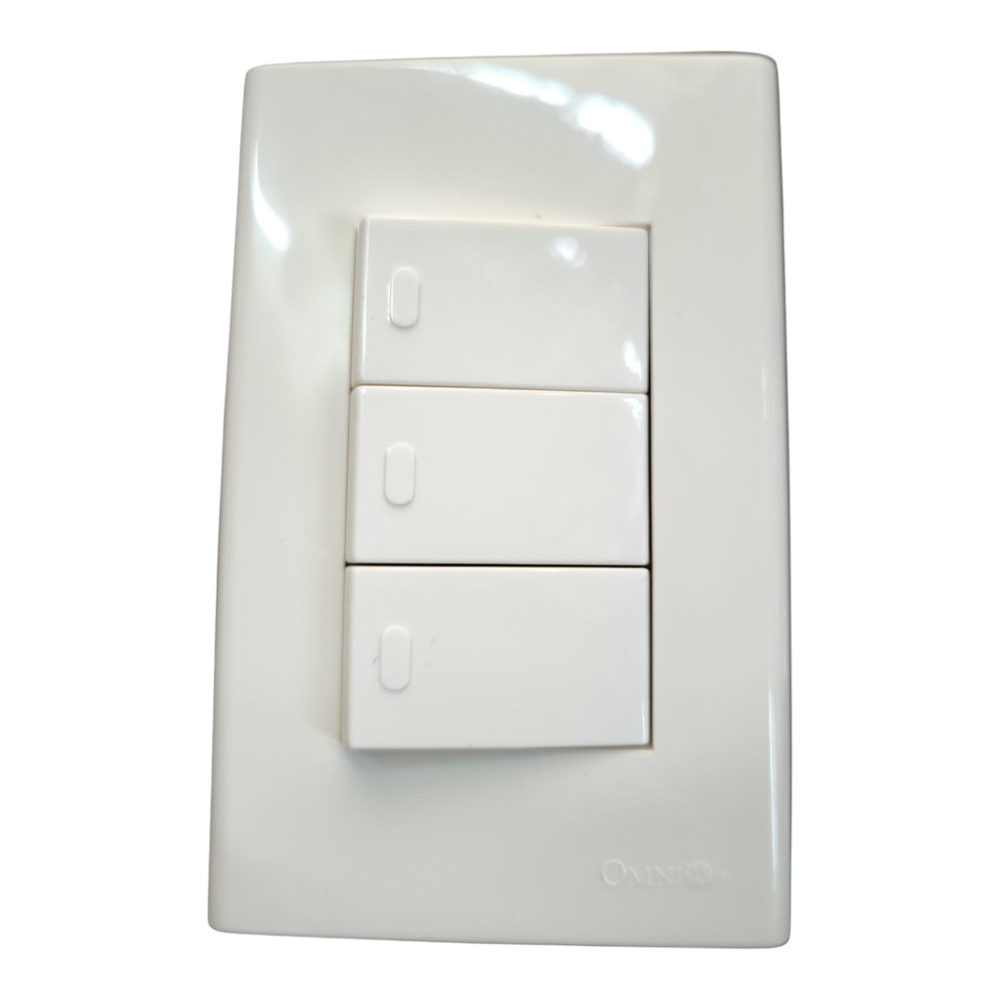 Omni 3 Gang 1 Way Switch 16A 250V WWP-113+(WWS-213x3)
