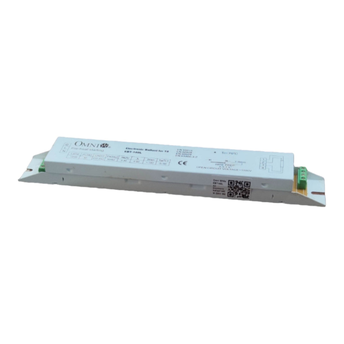 An Omnilight electronic battery for LED runway lights, model K6Y-7000, shown on a plain white background.