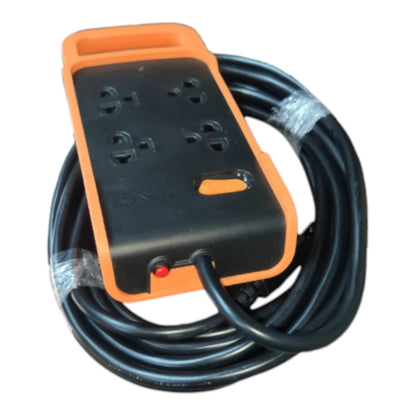 Omni 4 Gang Heavy Duty Extension Cord 6M 15A 250V