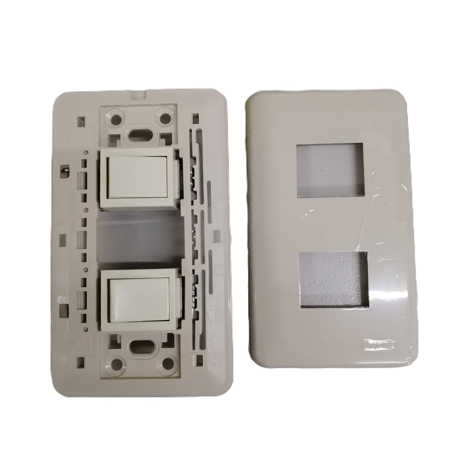 Omni Classis Series 2 Gang 3 Way Switch 16A 250V WEP-101+(WES-223x2)