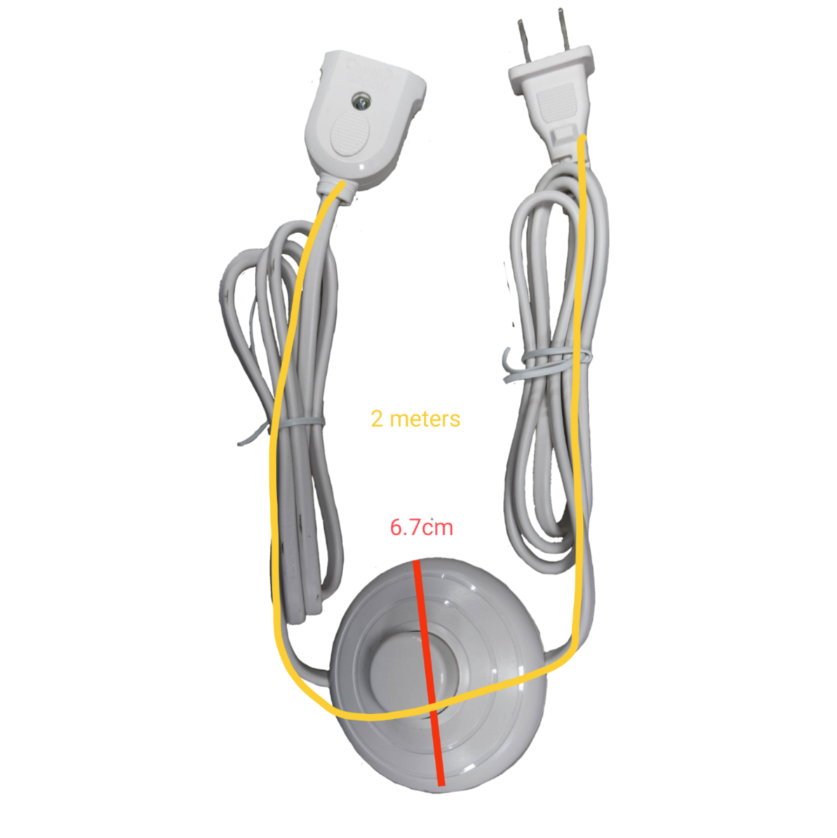 Omni Foot Press Switch 10A 250V WFS-100
