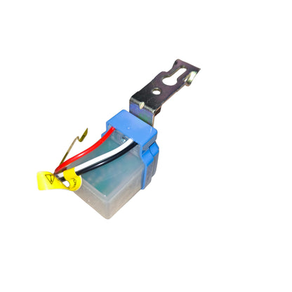 Electrical component with wires on a white background