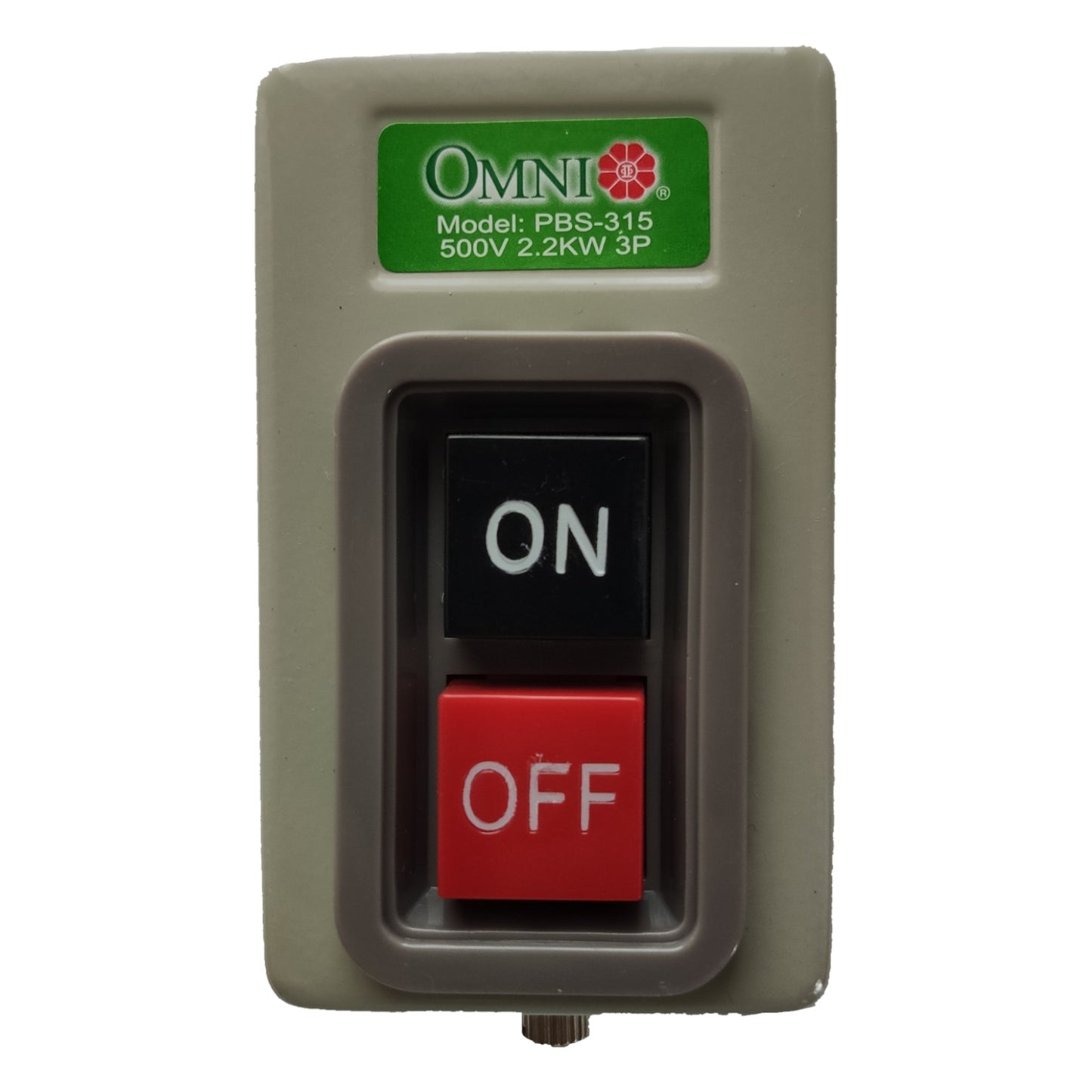 Omni Push Button Switch 15A 250V 3 Pole 2.2KW PBS-315 Electx Electrical Supply