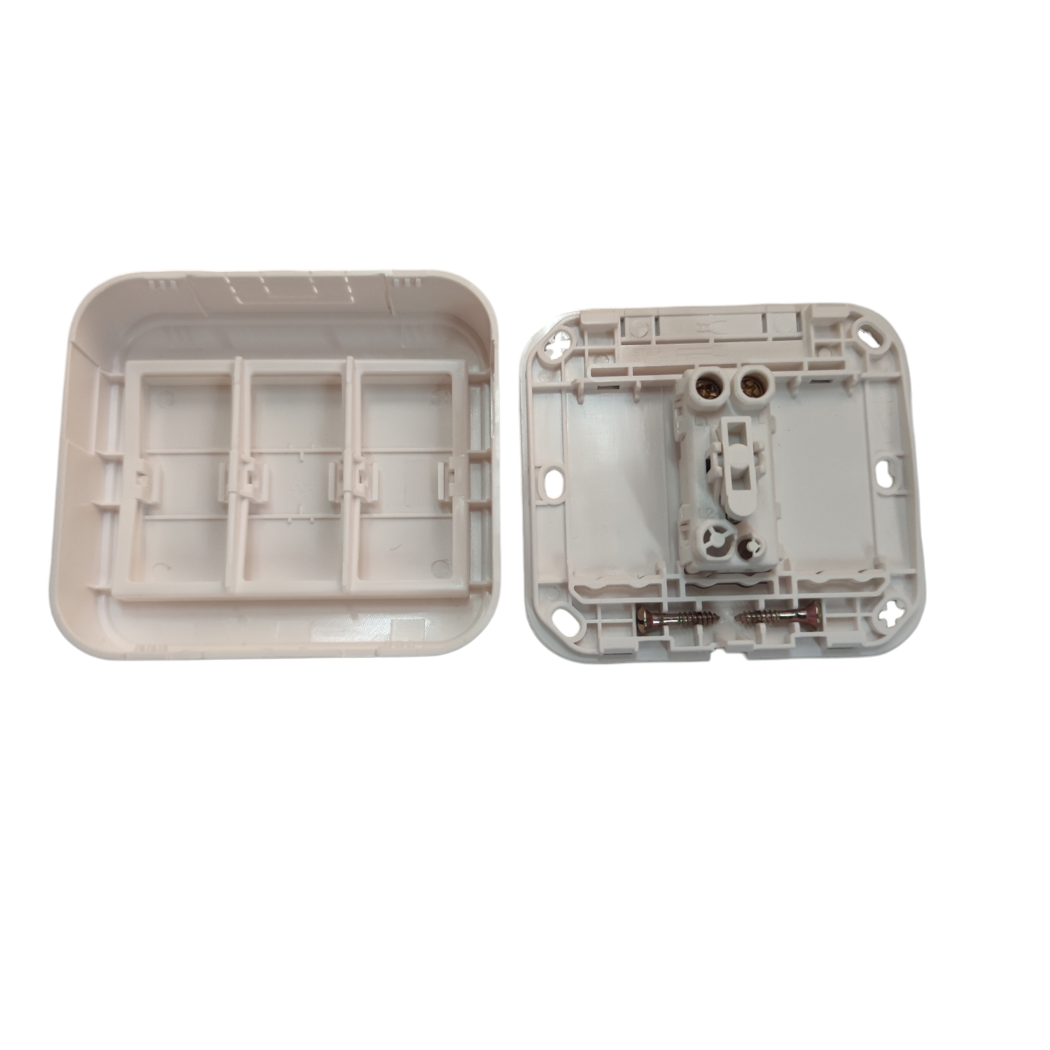 Omni Surface Type Square Door Bell Switch 220V 5A WSB-100-PK Electx