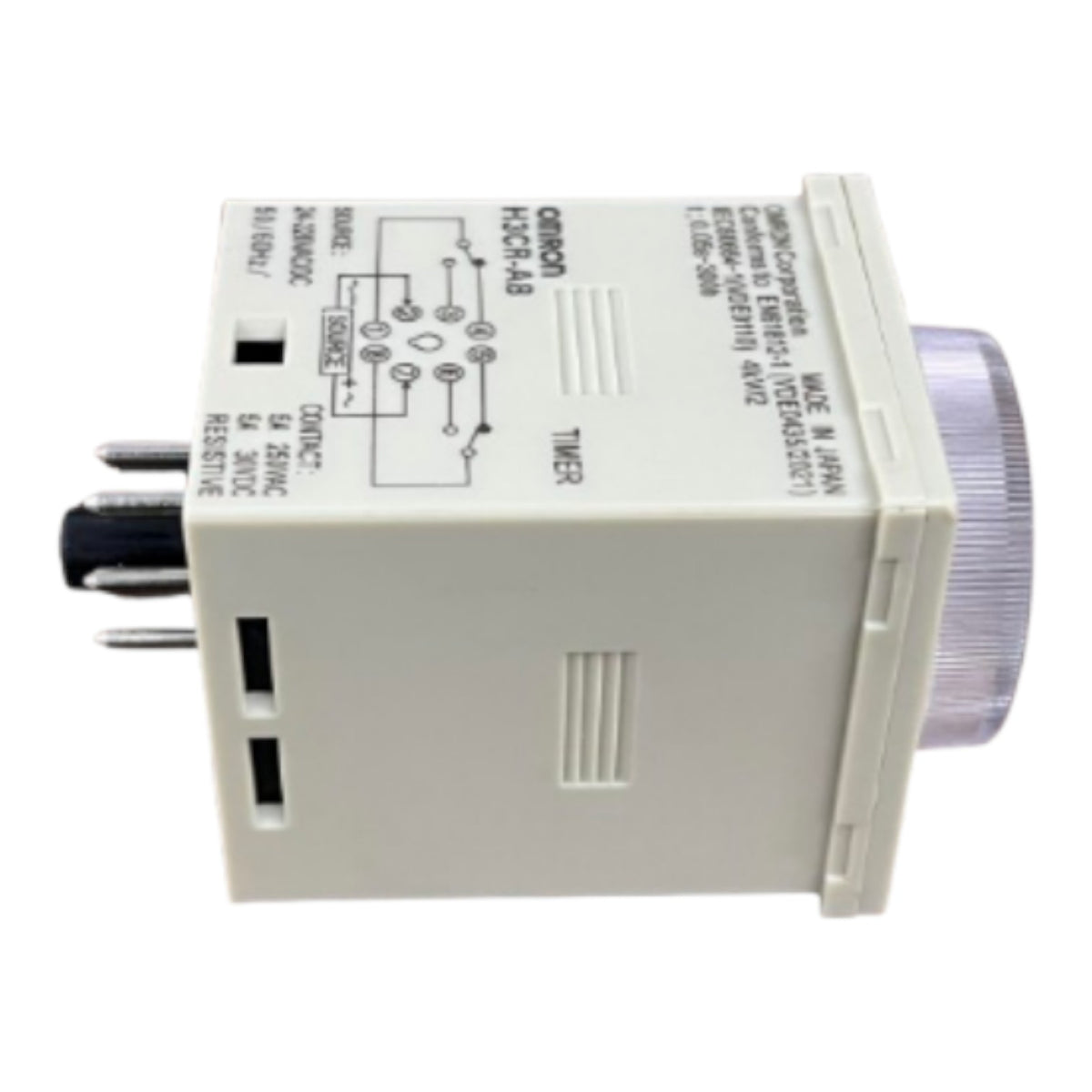 Omron Multi Range Relay Timer 1.2 Seconds to 300 Hours 8 Pins 5A 220V H3CR-A8 Electx Electrical Supply