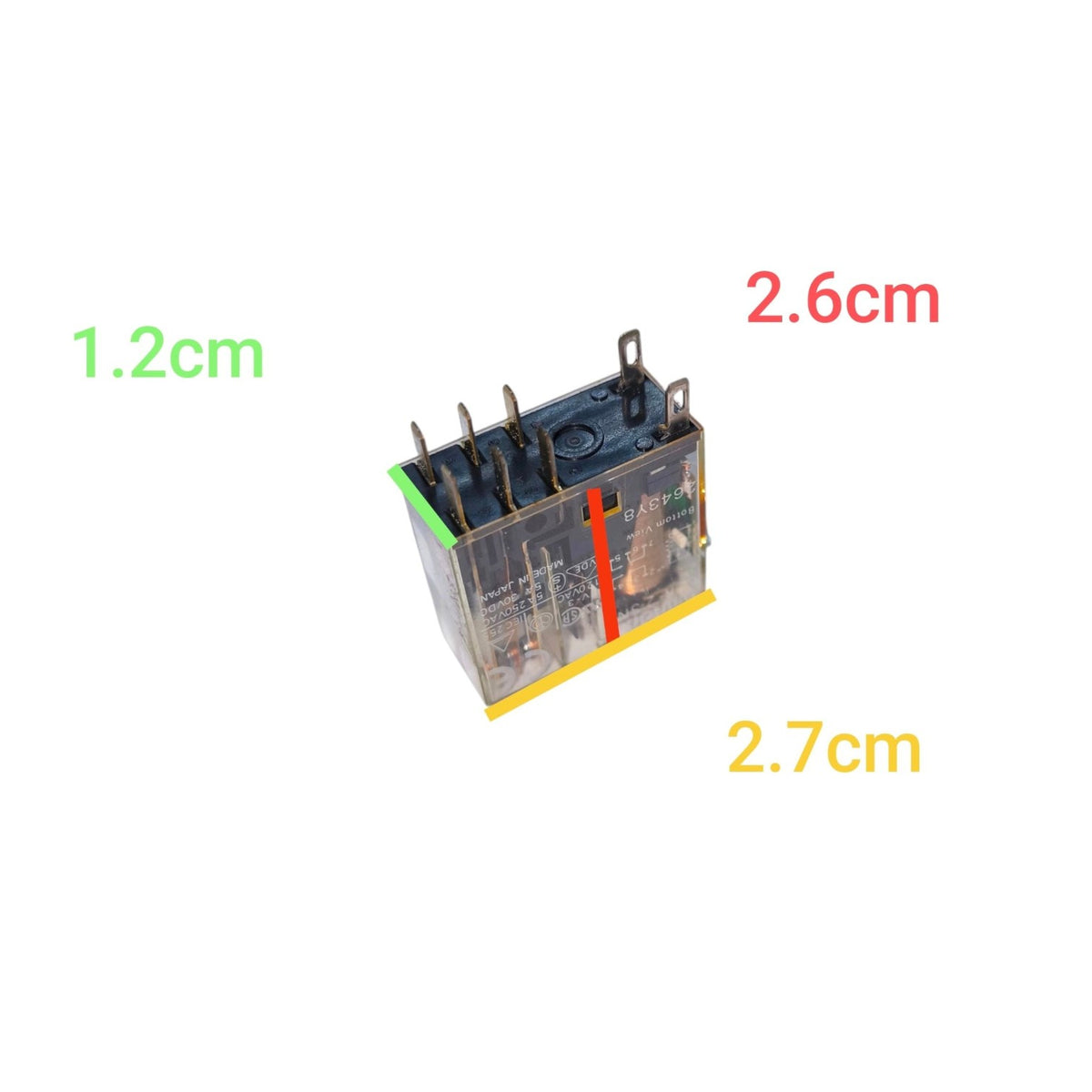 Omron_Relay_G2R-2-SN_5A_220V_AC_8_Pins_SPDT_Electx_Electrical_Supply